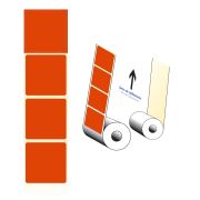 40mmx40mm, Etiquette Thermique Eco sans Phénol avec Adh&eacute;sif Enlevable, 20 Rouleaux par Carton